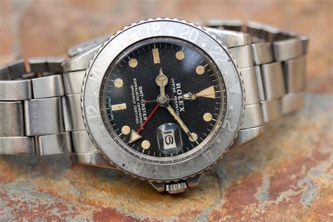 Rolex USED Usato Bezel Insert Rolex 1675 Black Ghost 